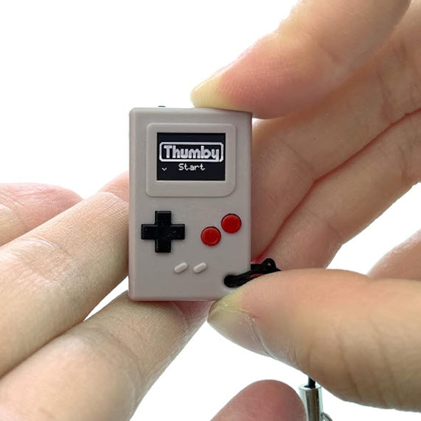 TinyCircuits Thumby Programmable Game Console Keychain