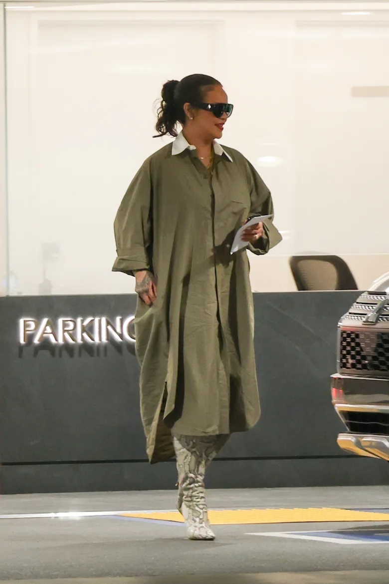 Rihanna Rewears Her Favorite Snakeskin Boots For Post Pregnancy Outing rihanna-rewears-her-favorite-snakeskin-boots-for-post-pregnancy-outing