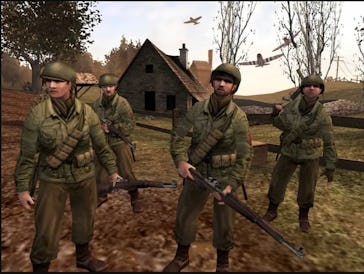 Screenshot from Call of Duty 2: Big Red One