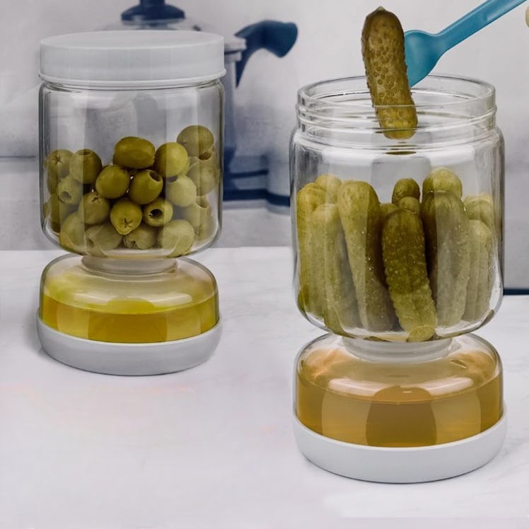Homnoble Pickle Juice Separator Jar