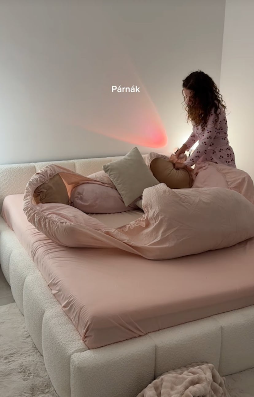 How to make the viral potato bed from TikTok.