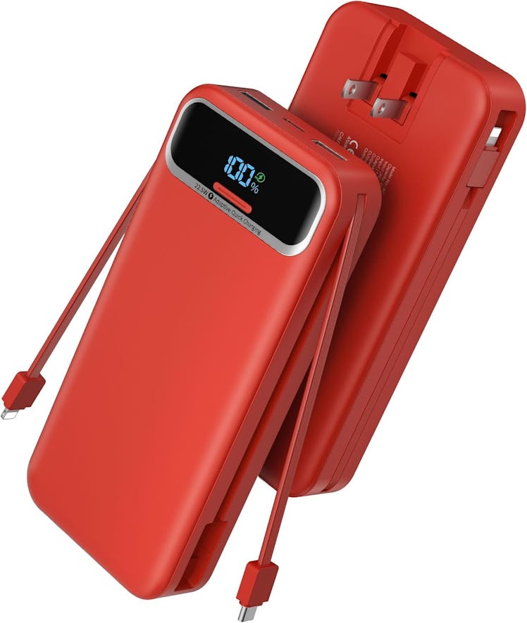 Nusyddy Portable Charger With Cables