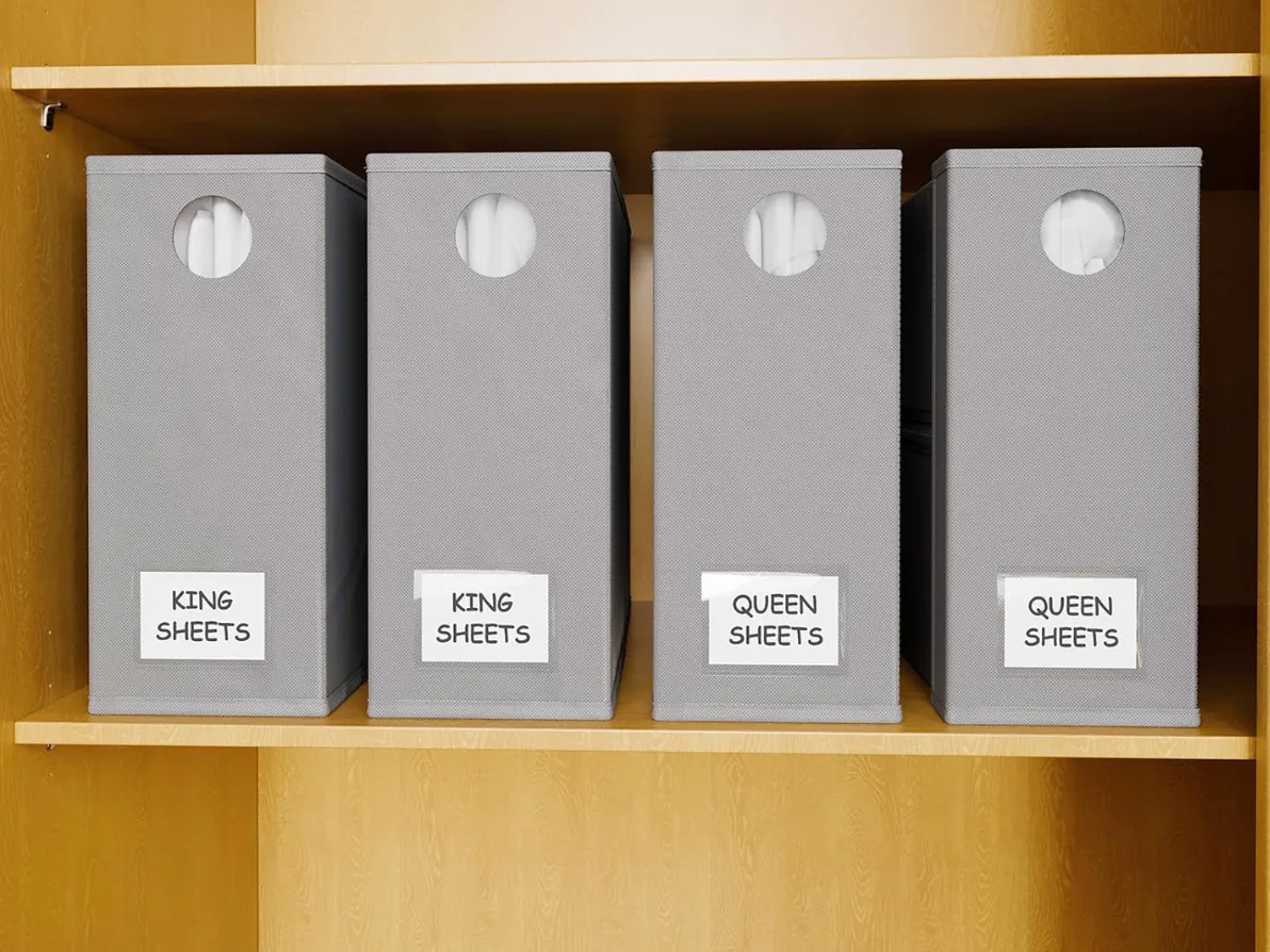 SpaceAid Bed Sheet Organizers (4-Pack)