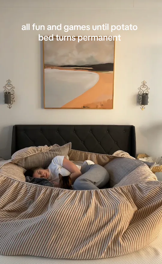 Potato bed trend.