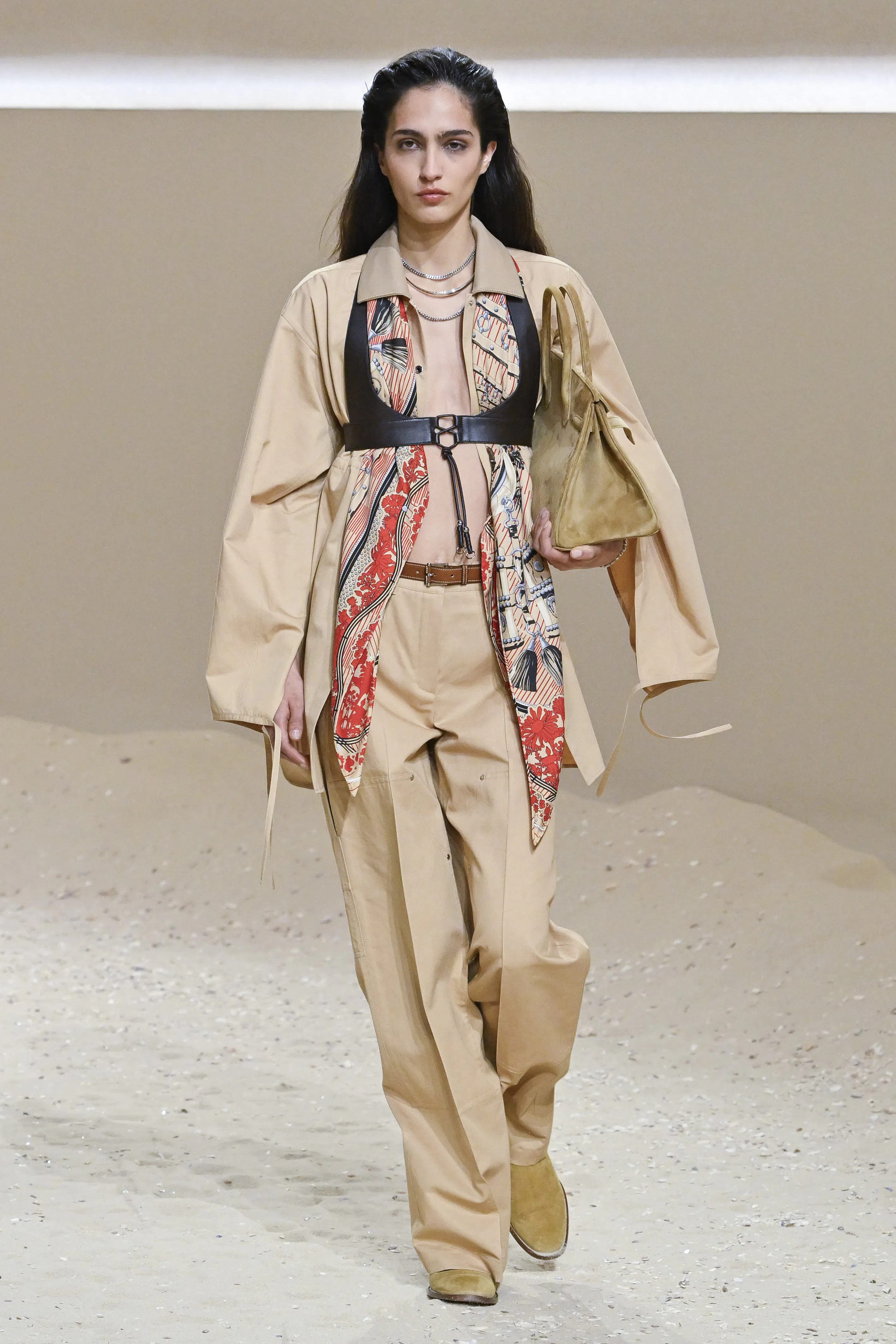 Hermès Spring 2026 Turns the Horse Girl Into an Object of Desire