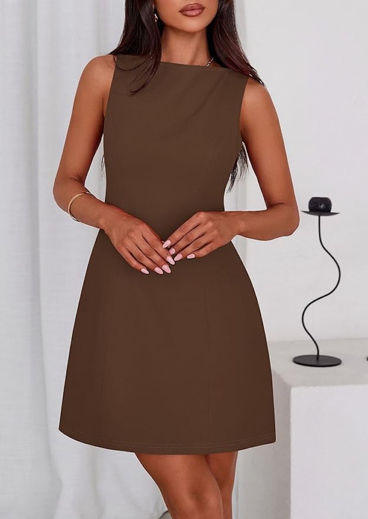 PRETTYGARDEN A-Line Mini Dress