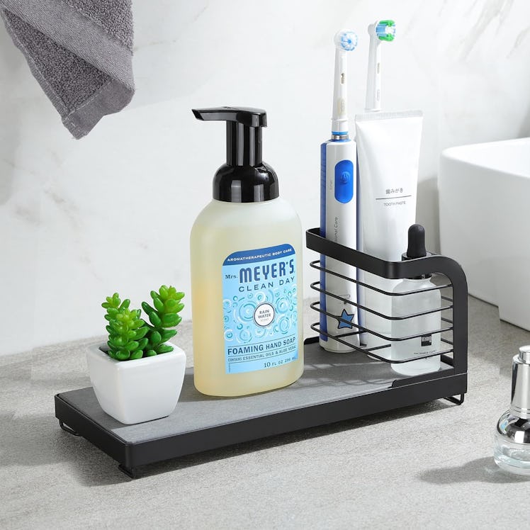 AIDILI Sink Organizer With Drying Stone