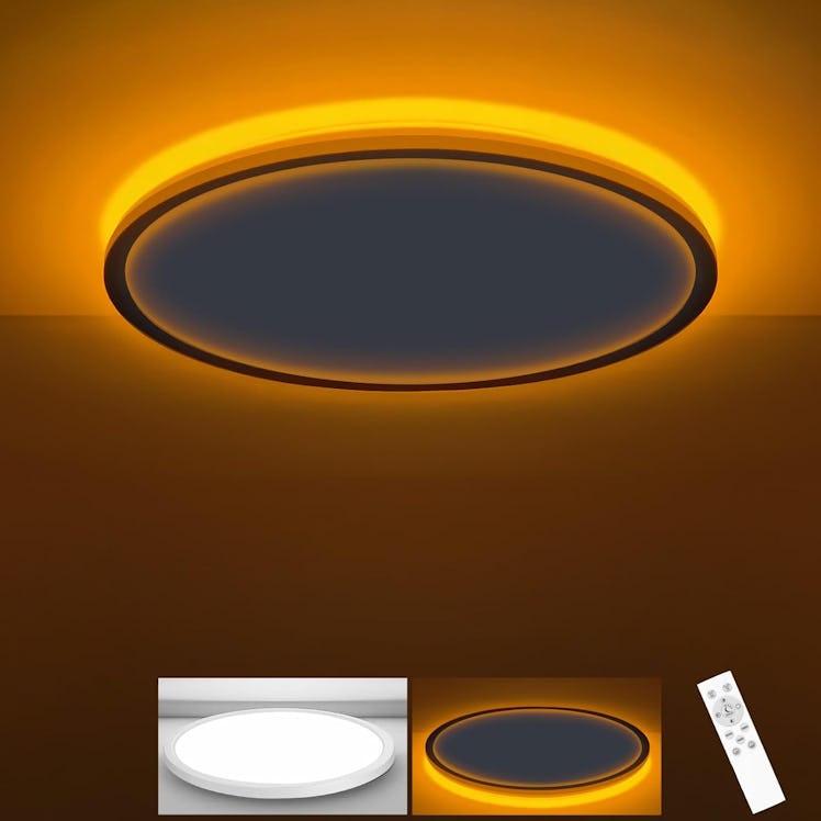Zemty Flush Dimmable Ceiling Light
