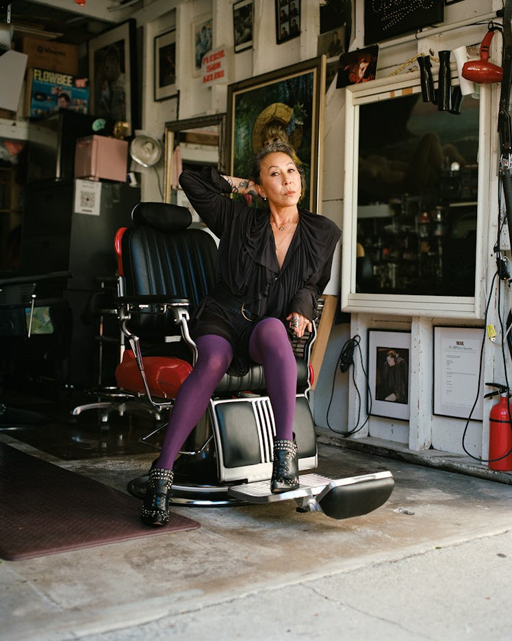 Mira Chai Hyde in W Magazine