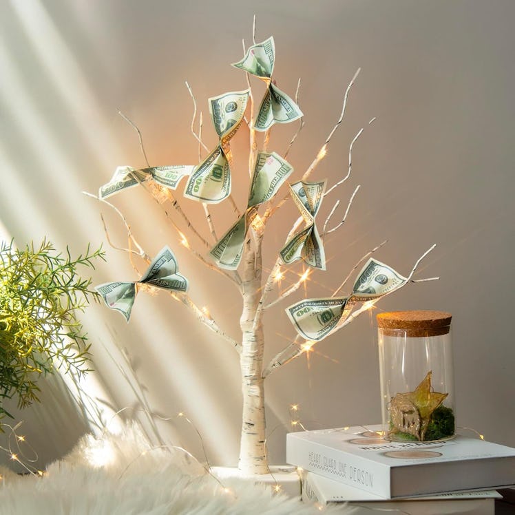 Vanthylit Money Tree Gift Holder