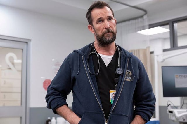 Noah Wyle as Dr. Robby on 'The Pitt'
