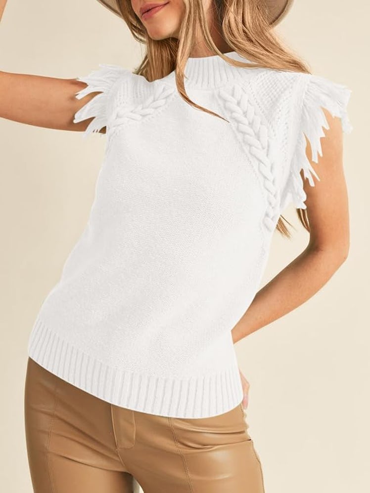 Saodimallsu Mock-Neck Sweater