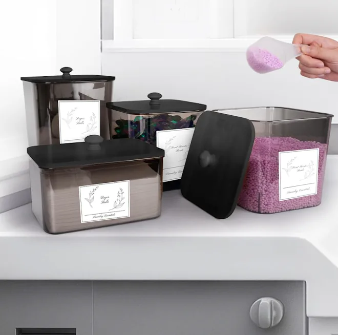 Zingbee Laundry Detergent Containers (4-Pack)