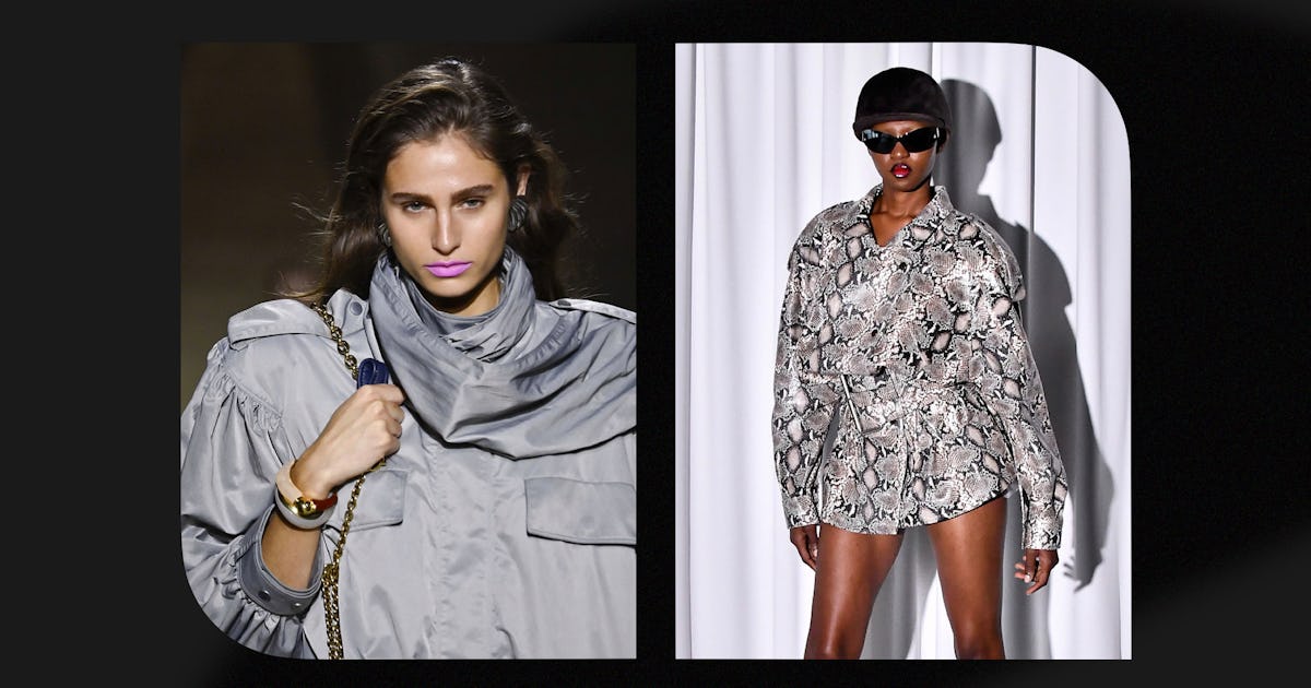 "GRWM" Hair, Schoolgirl Eyeliner, & More Major Beauty Trends From Paris Fashion Week