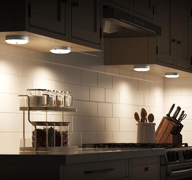 EZVALO Under-Cabinet Puck Lights (3-Pack)