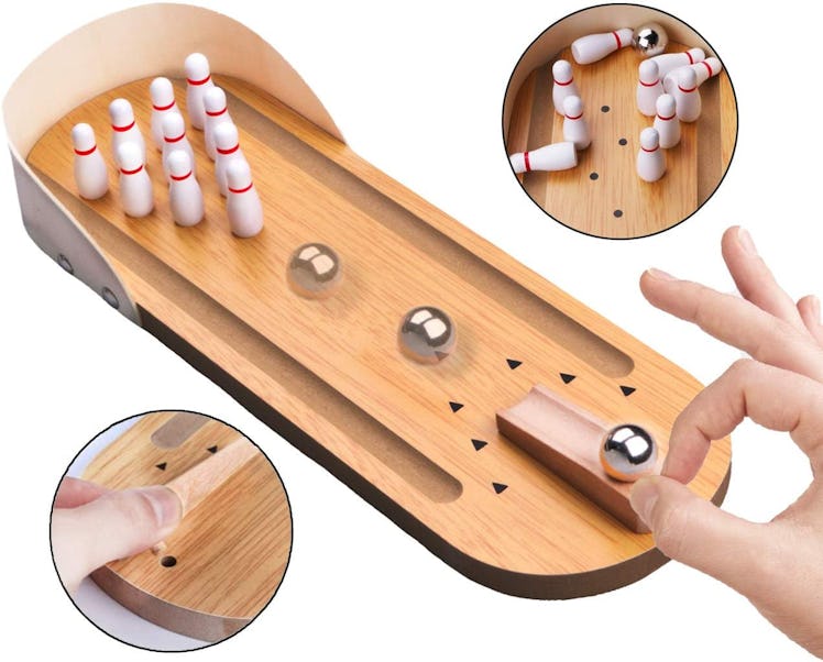 SYZ Tabletop Mini Bowling Game Set