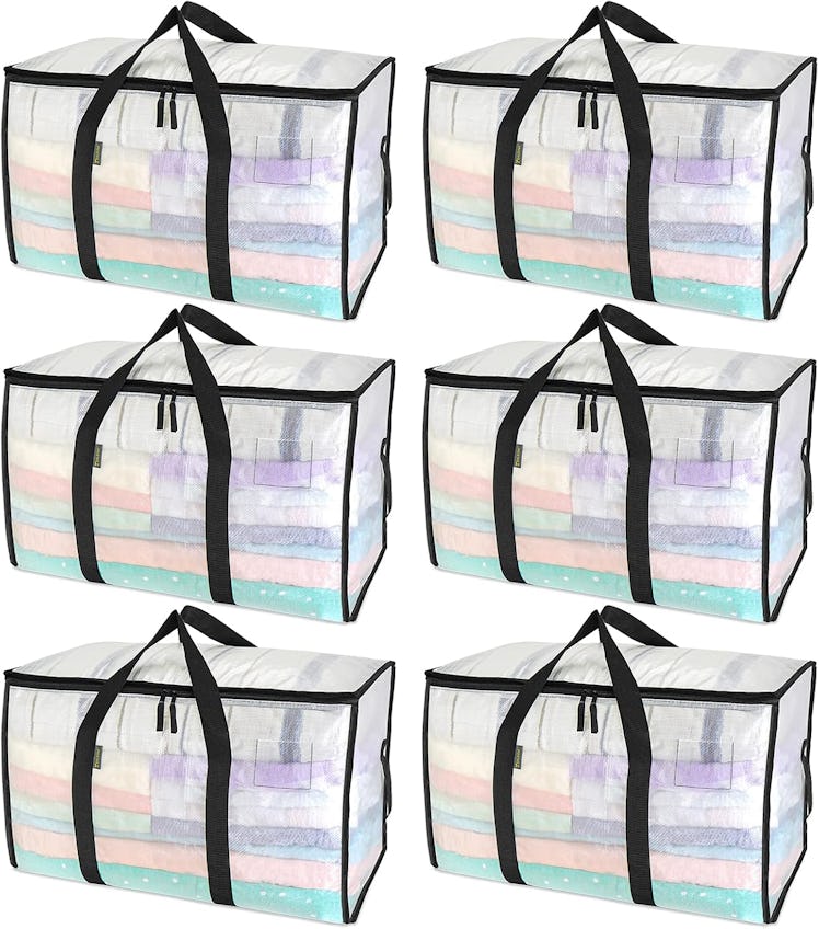 BALEINE Oversized Moving & Storage Bags (6-Pack)