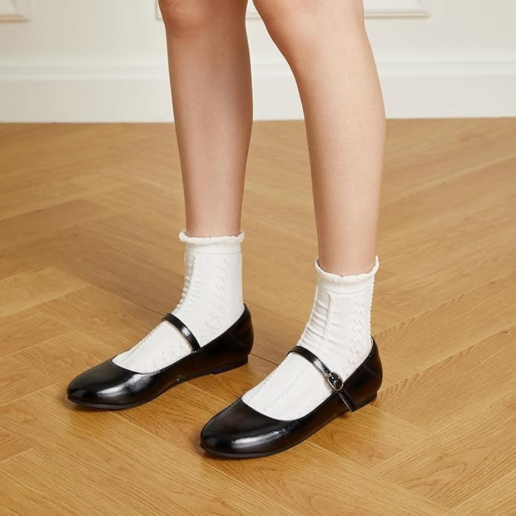 Trary Mary Jane Ballet Flats