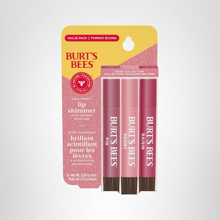 Burt's Bees Shimmer Lip Balm (3-Pack)