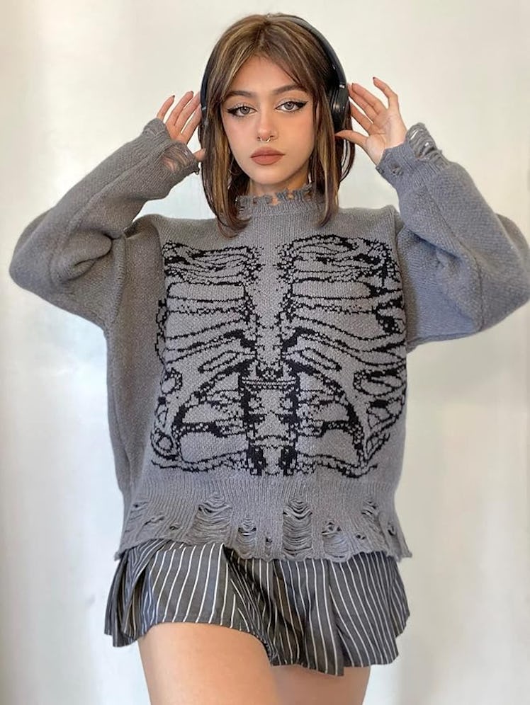 SHENHE Ribcage Sweater