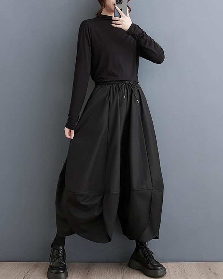 ellazhu Parachute Barrel Pants 