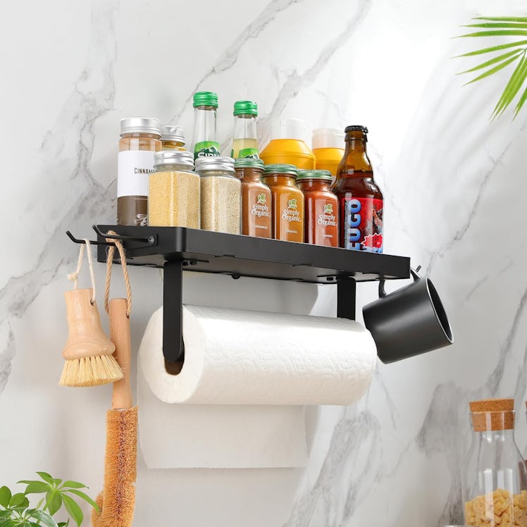 ZUNTO Paper Towel Holder With Shelf