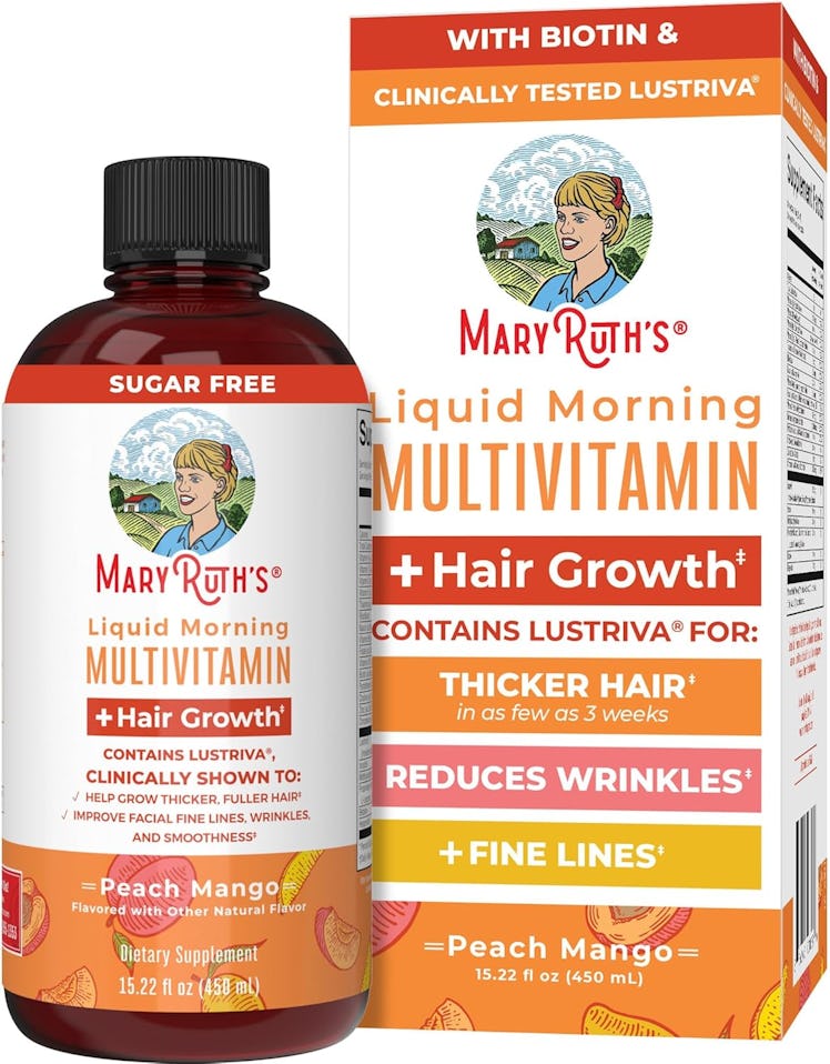 MaryRuth's Liquid Multivitamin + Hair Growth, 15.22 Fl. Oz.