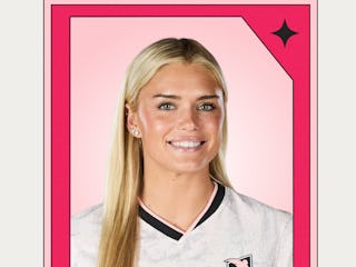 Riley Tiernan from Angel City Football Club shares her post-game ritual after Hello Kitty night in L...