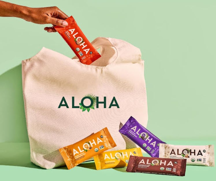 ALOHA Organic Plant Based Protein Bars (12-Pack)