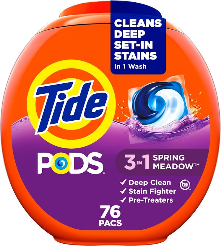 Tide PODS Liquid Laundry Detergent Soap Pacs (76 Count) 