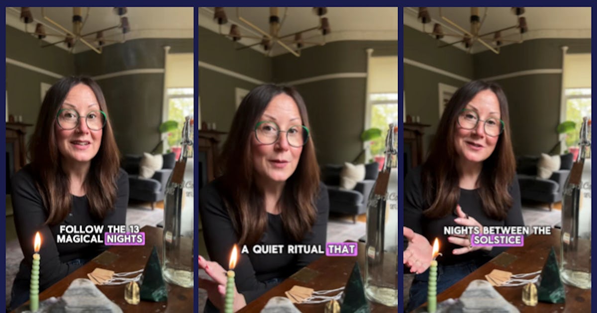 A Tik Tok Witch Has An Alternative Ritual To Making New Year's Resolutions
