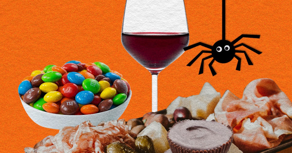 The Best Halloween Candy & Wine Pairings So You Can Feel Fancy