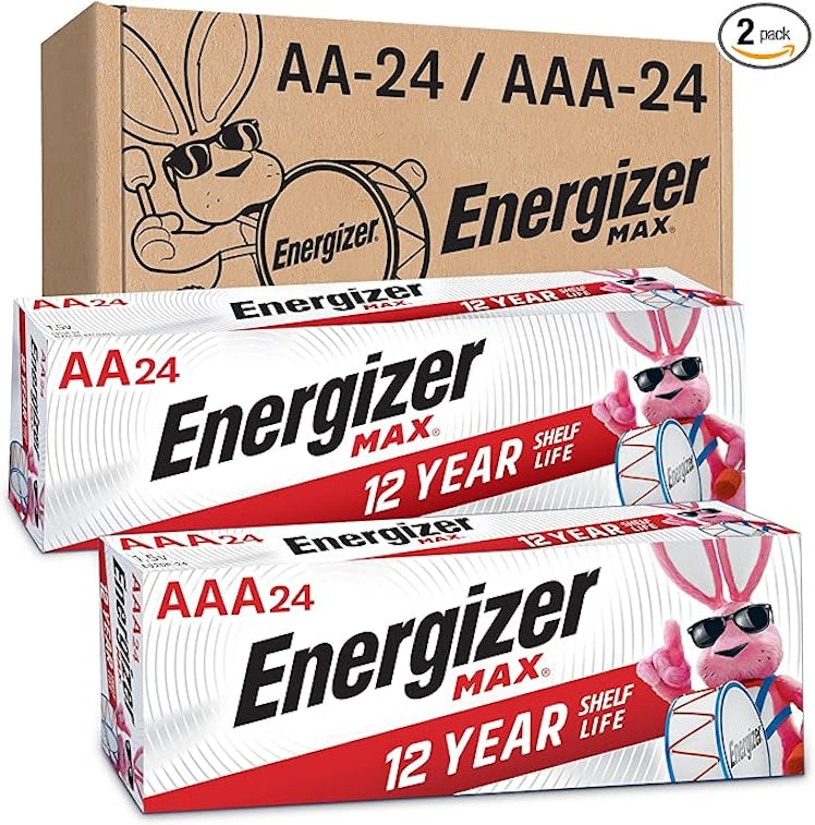 Energizer AA and AAA Batteries, 48 Count