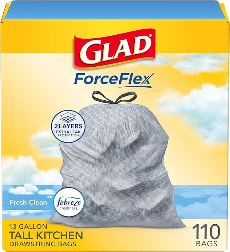 Glad Tall Kitchen Drawstring Trash Bags (110 Count)