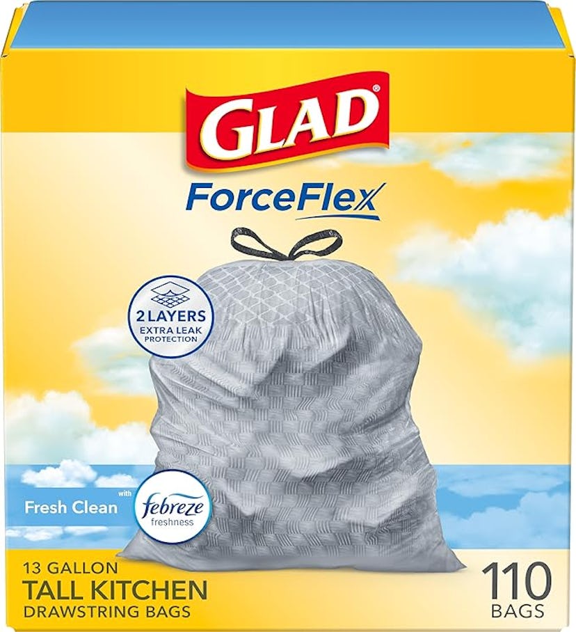 Glad Tall Kitchen Drawstring Trash Bags (110 Count)
