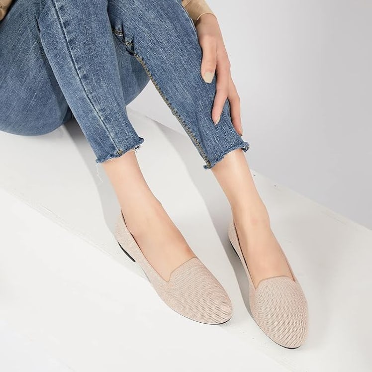 BABUDOG Stretchy Mesh Flats
