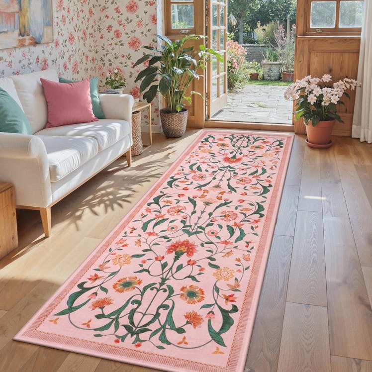 LIVEBOX Washable Runner Rug 