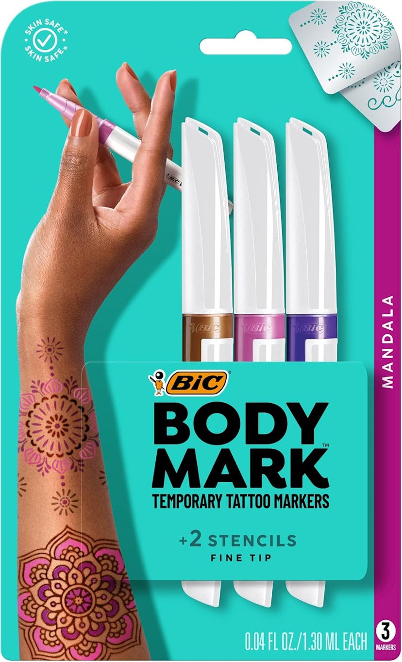 BIC BodyMark Temporary Tattoo Marker (3-Pack)