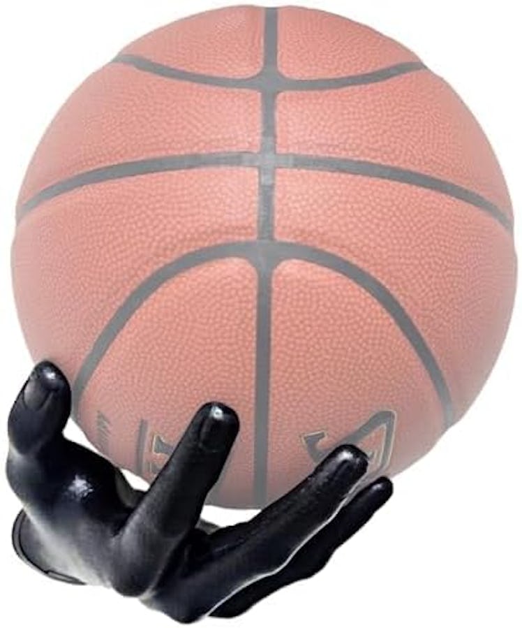 LOCZAR Wall-Mounted Hand Basket Ball Holder