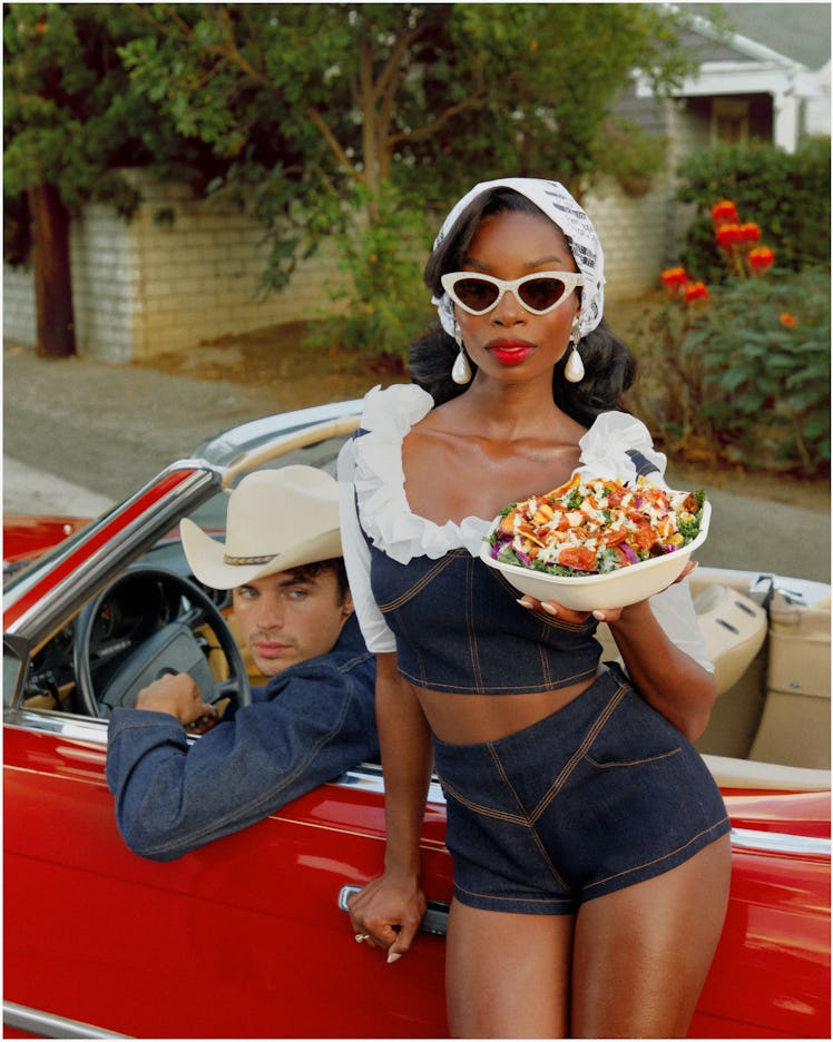 Sweetgreen has a Nicolandria from 'Love Island USA' salad bowl called the Ranchy Baddie Bowl.