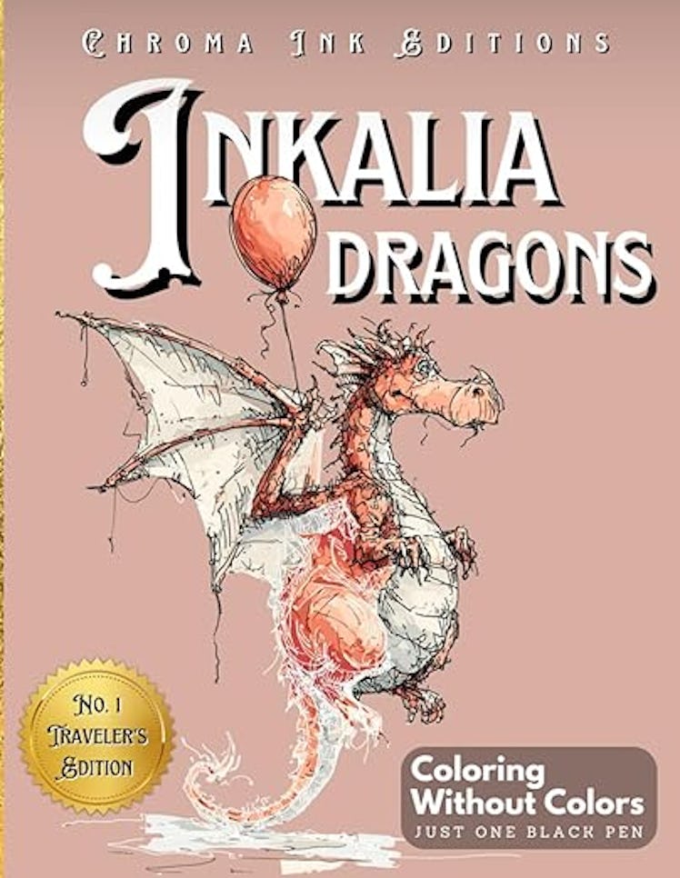 Chroma Ink Editions Inkalia Dragons Coloring Book
