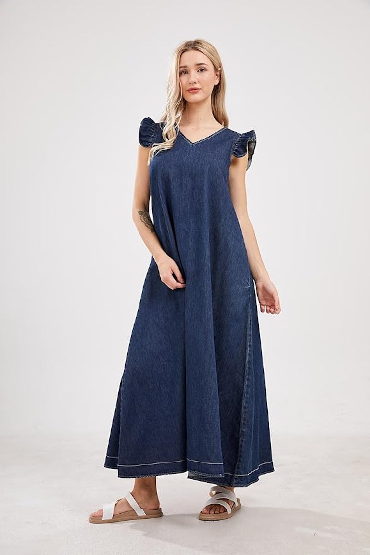 utcoco Denim Dress
