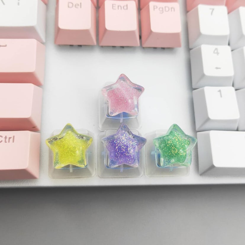 YupYay Stars Keycaps (4-Pack)