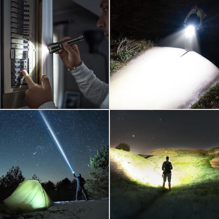 WdtPro Rechargeable Flashlights (2-Pack)