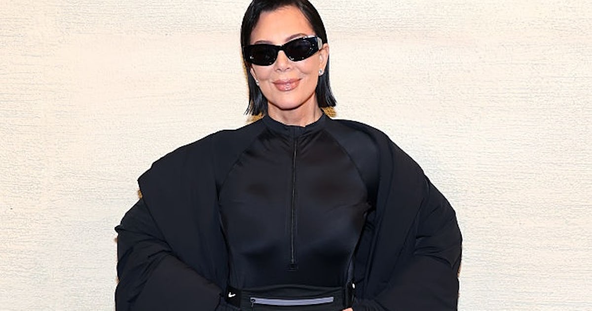 Kris Jenner Debuted A Platinum Blonde Bob Just Days Before Her 70th Birthday