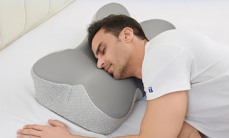 JOLLYVOGUE Cervical Neck Pillow