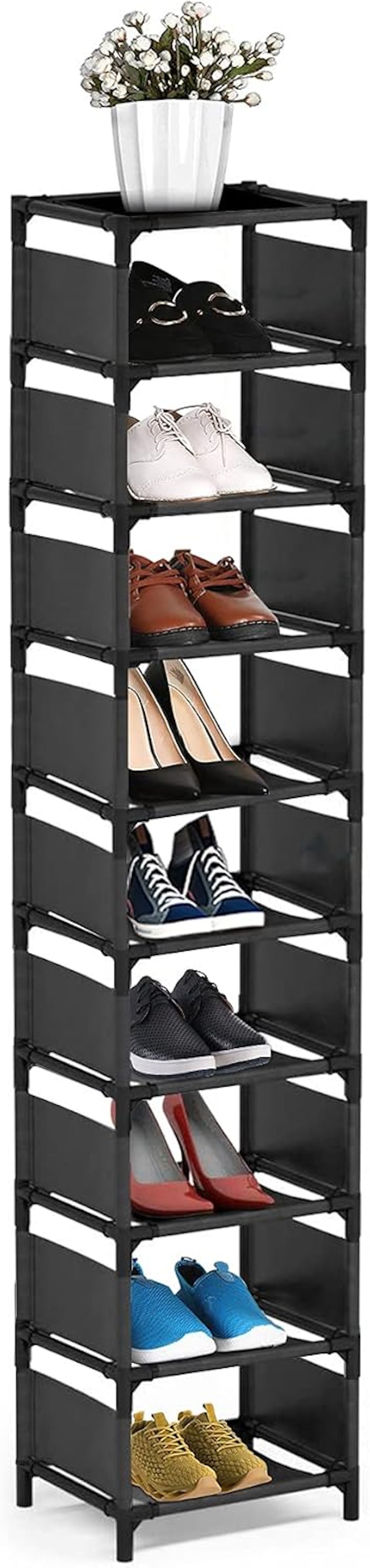 IsightGuard Store Vertical Tall Shoe Rack 