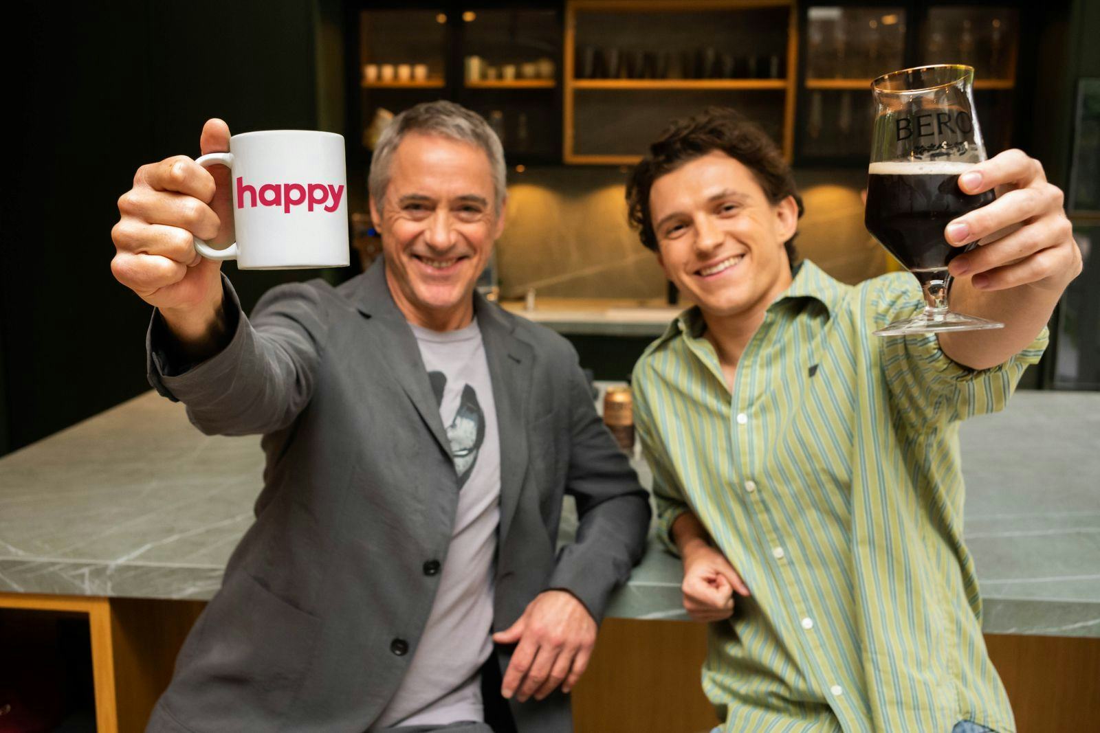I tried Bero and Happy's coffee beer collab from Tom Holland and Robert Downey Jr. 