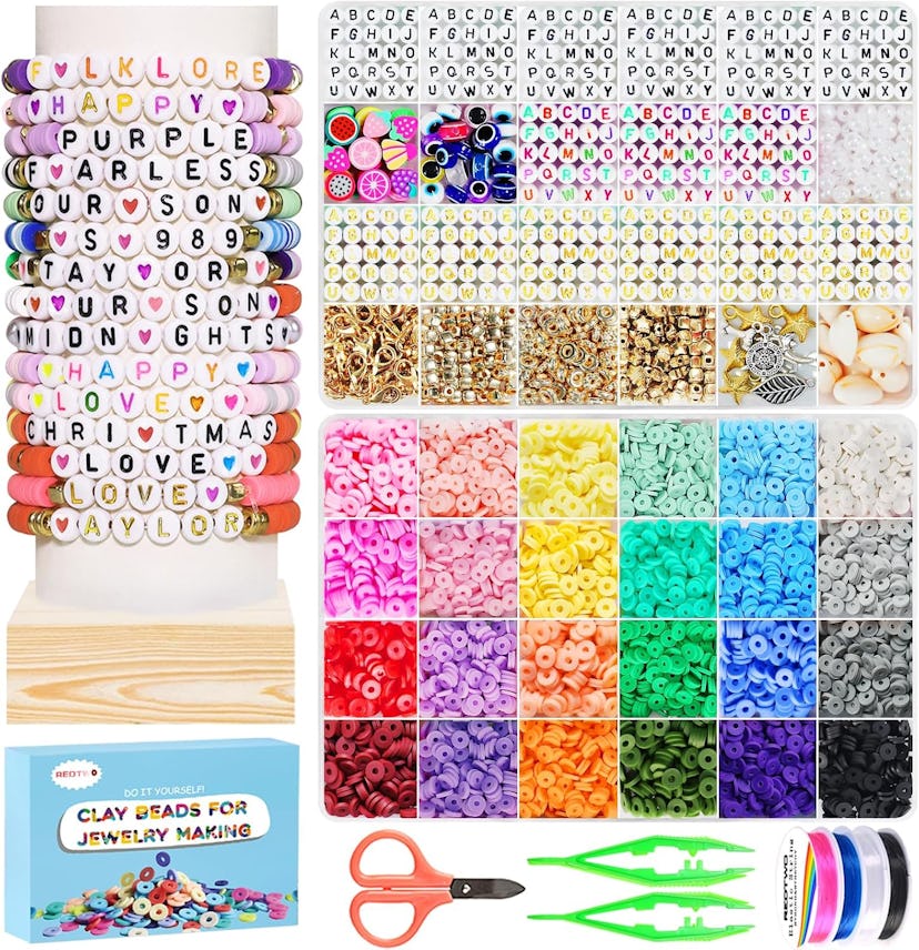 Redtwo Friendship Bracelet Kit (7200 Pieces)