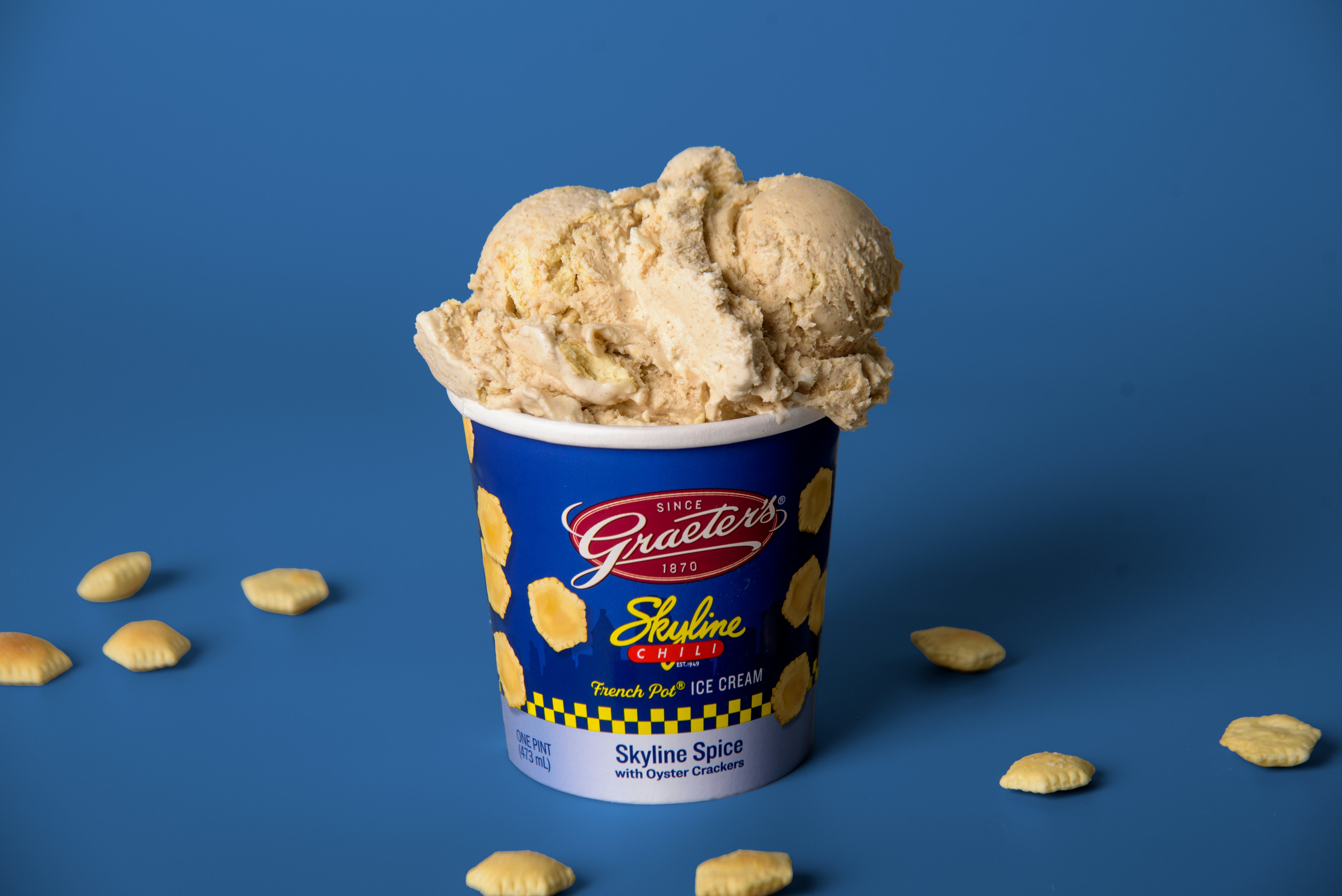 I tried Skyline and Graeter's Skyline Spice Ice Cream inspired by Skyline Chili. 